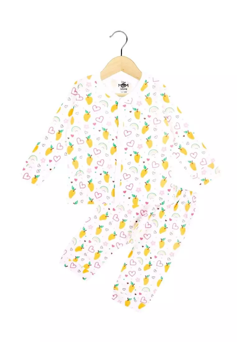 Buy THE MOM STORE Mango-Mia Newborn and Infant Pajama Set 2025
