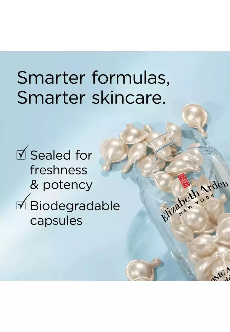 Elizabeth Arden Hyaluronic Acid Ceramide Capsules Hydra-Plumping Serum 60pcs
