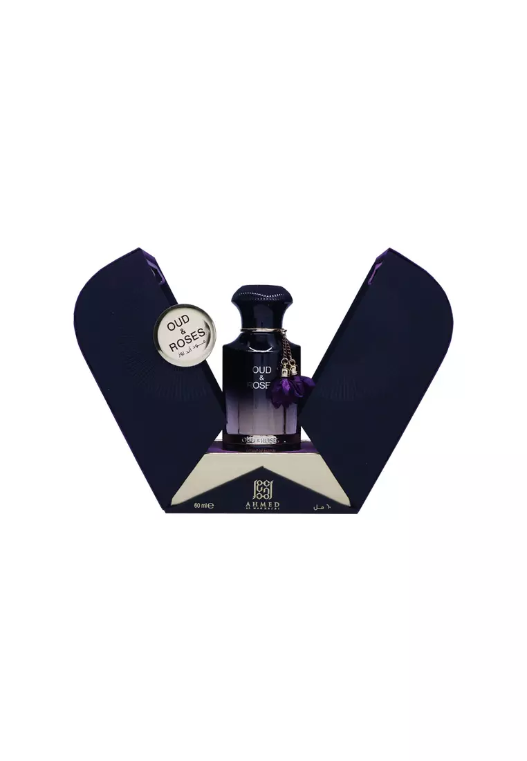 Ahmed Al Maghribi Oud & Roses Extrait De Parfum Unisex 60 ML
