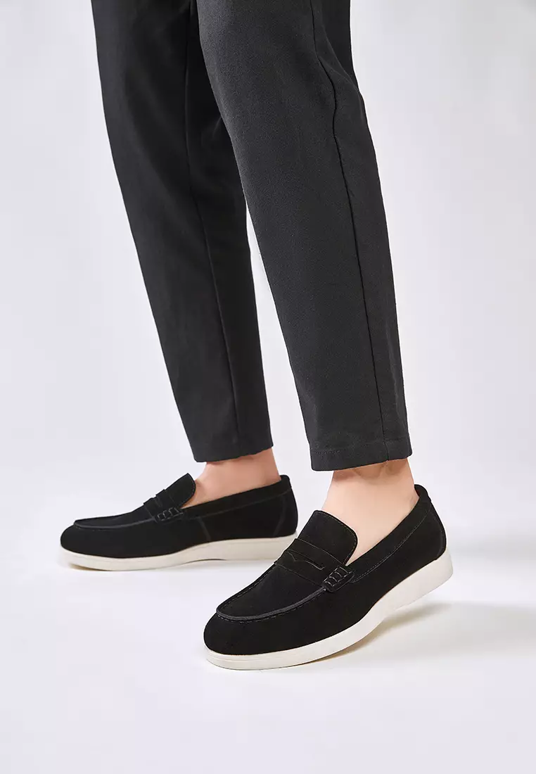 Cow Suede Penny Loafers KB8848-2