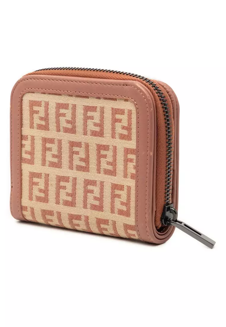 Pre-Loved Louis Vuitton Zucchino Canvas Bifold Compact Wallet
