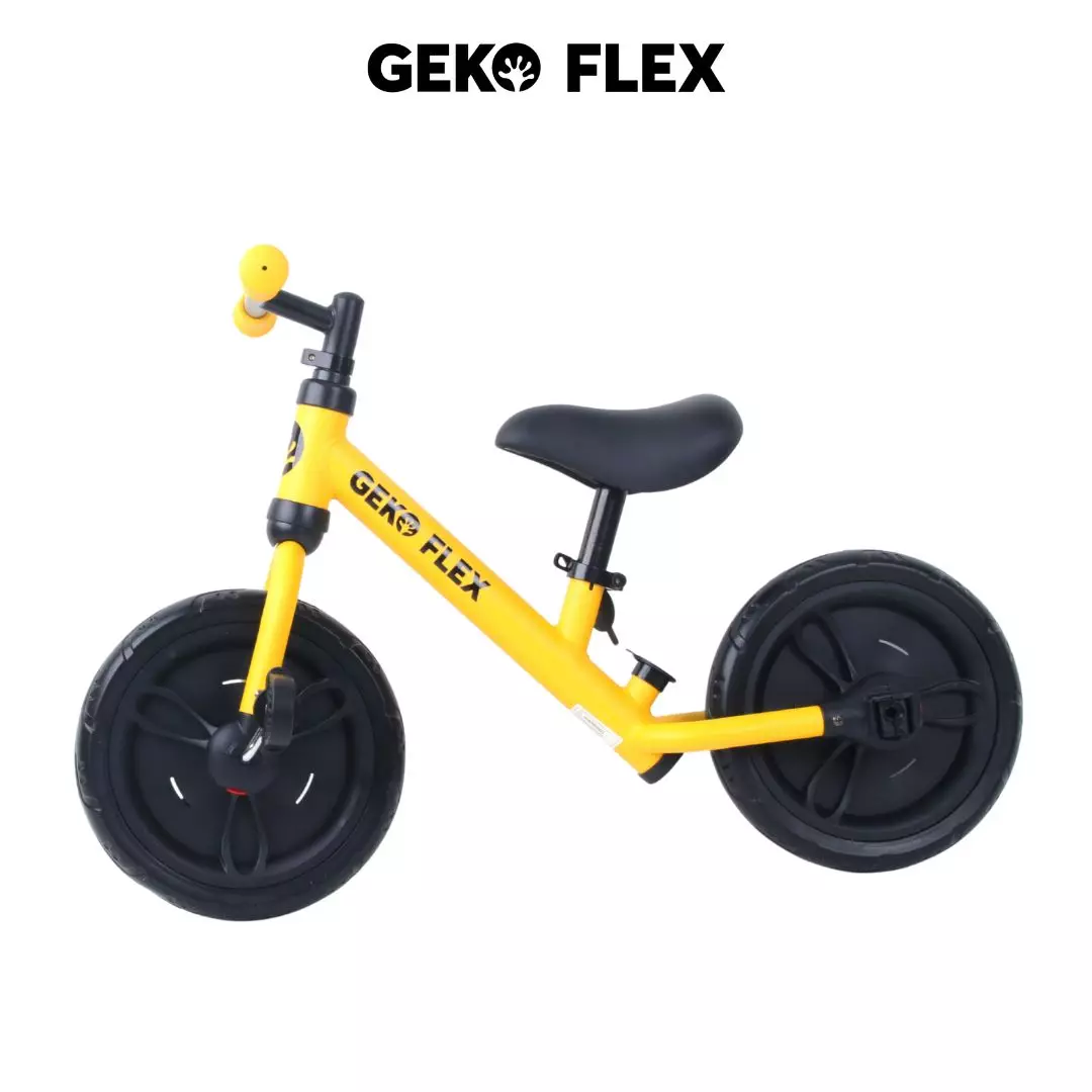 Geko Flex 6in1 Balance Bike Yellow - Sepeda Anak multifungsi