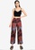 Desigual red and multi Oder Pants 74340AACC9543DGS_4