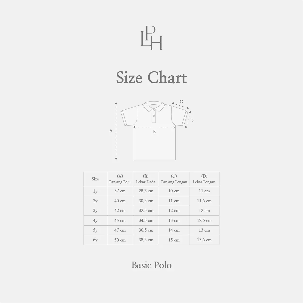 Little Palmerhaus - Basic Polo 12.0 (Kaos Polo Anak) Puff Beige