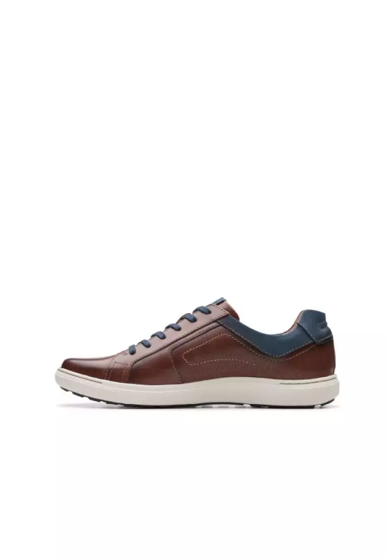 Men's Mapstone Lace Mahogany Leather