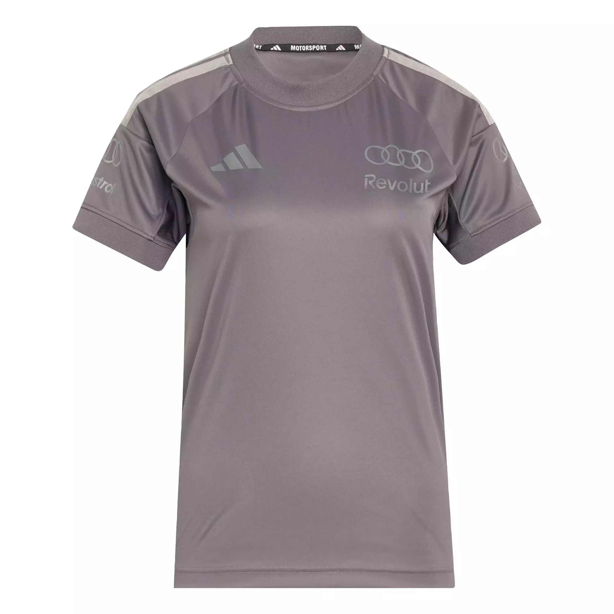 Motorsport AUDI REVOLUT F1 TEAM SHORT SLEEVE DRIVER JERSEY REPLICA Women Grey KF0941