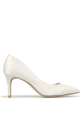 Betts white Empower Pointed Toe Stiletto Pumps 8DAC3SH7DEE21AGS_1