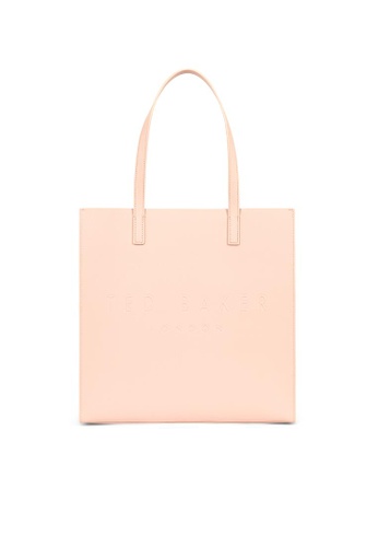 TED BAKER pink TedBaker Crosshatch Large Icon Bag 5F8D0AC67564B5GS_1