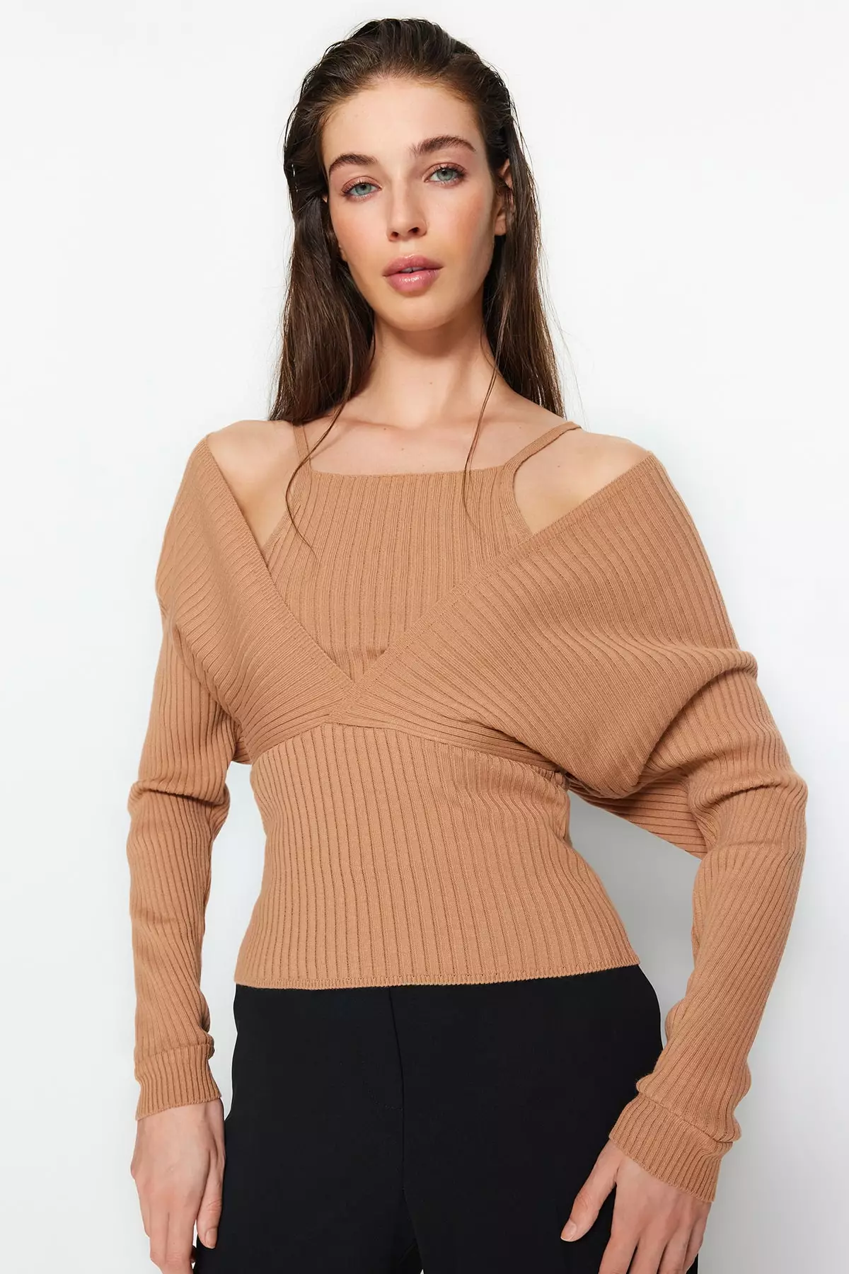 Buy Trendyol Knitwear Blouse Sweater Set 2024 Online ZALORA