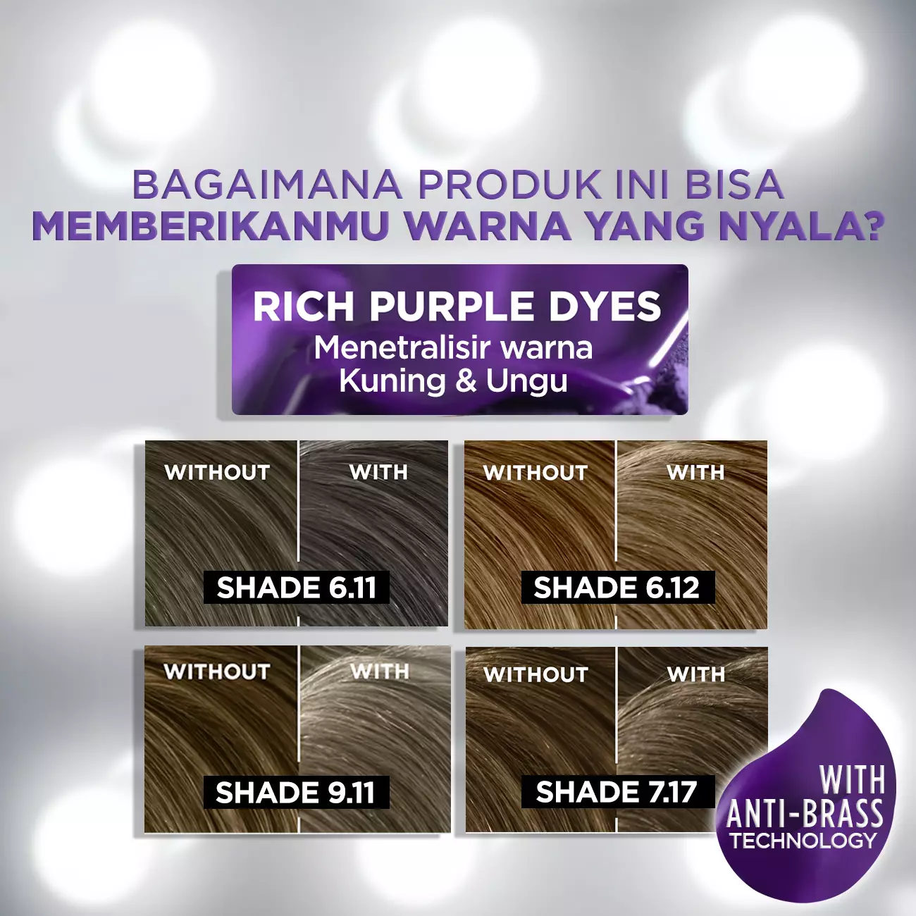 L'Oreal Paris Excellence Fashion Ash 6.11