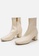 Twenty Eight Shoes beige VANSA Comfortable Elastic Upper Ankle Boots VSW-B31071 F5ECCSHCDDBA35GS_5