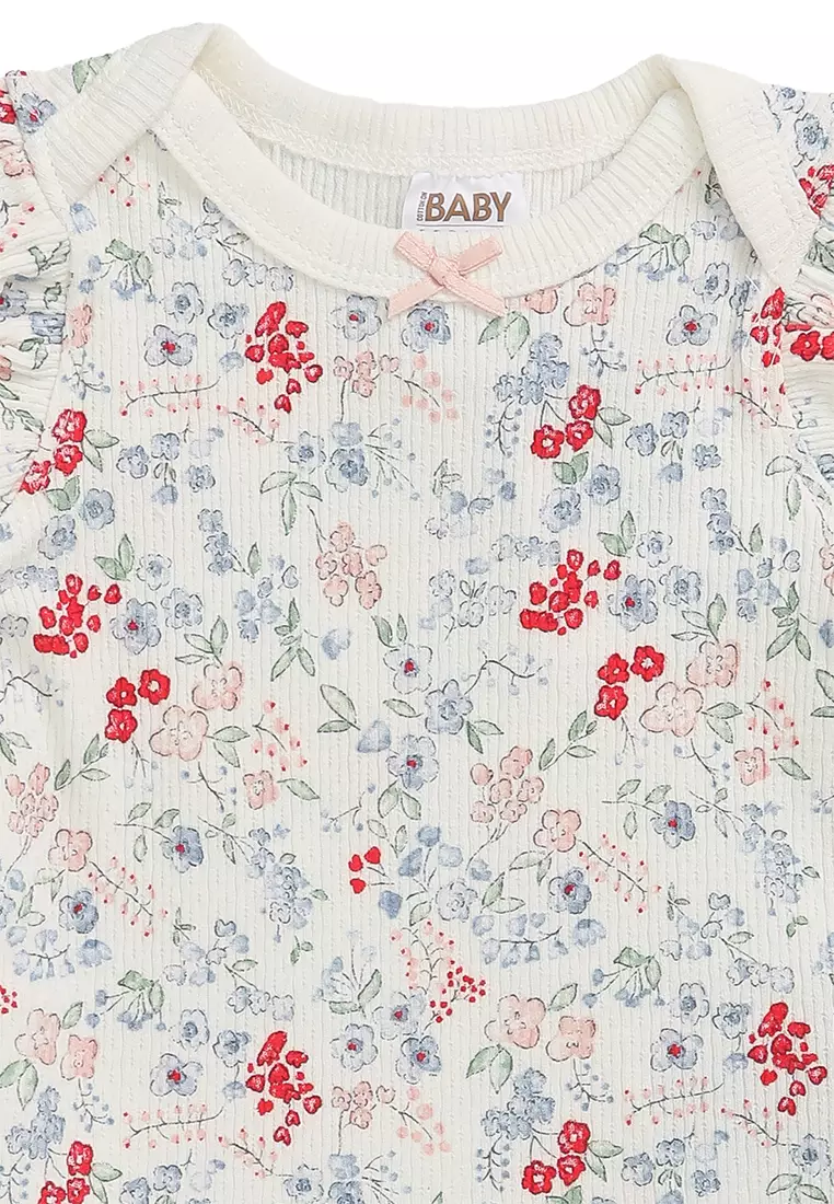 Organic Pointelle Flutter Bubbysuit