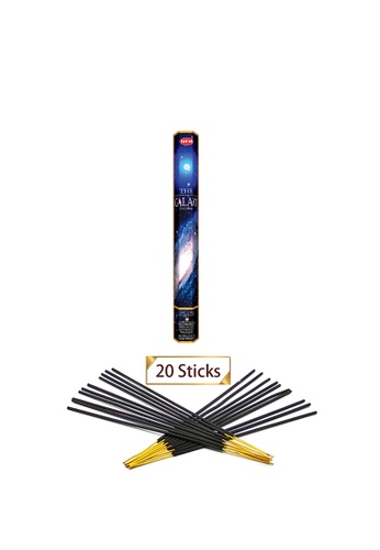 HEM THE GALAXY Incense Sticks 20PCs in Hexagonal Box, India Handmade for meditating Prayer(HI-THE-GALAXY) F4826HLA4E76E3GS_1
