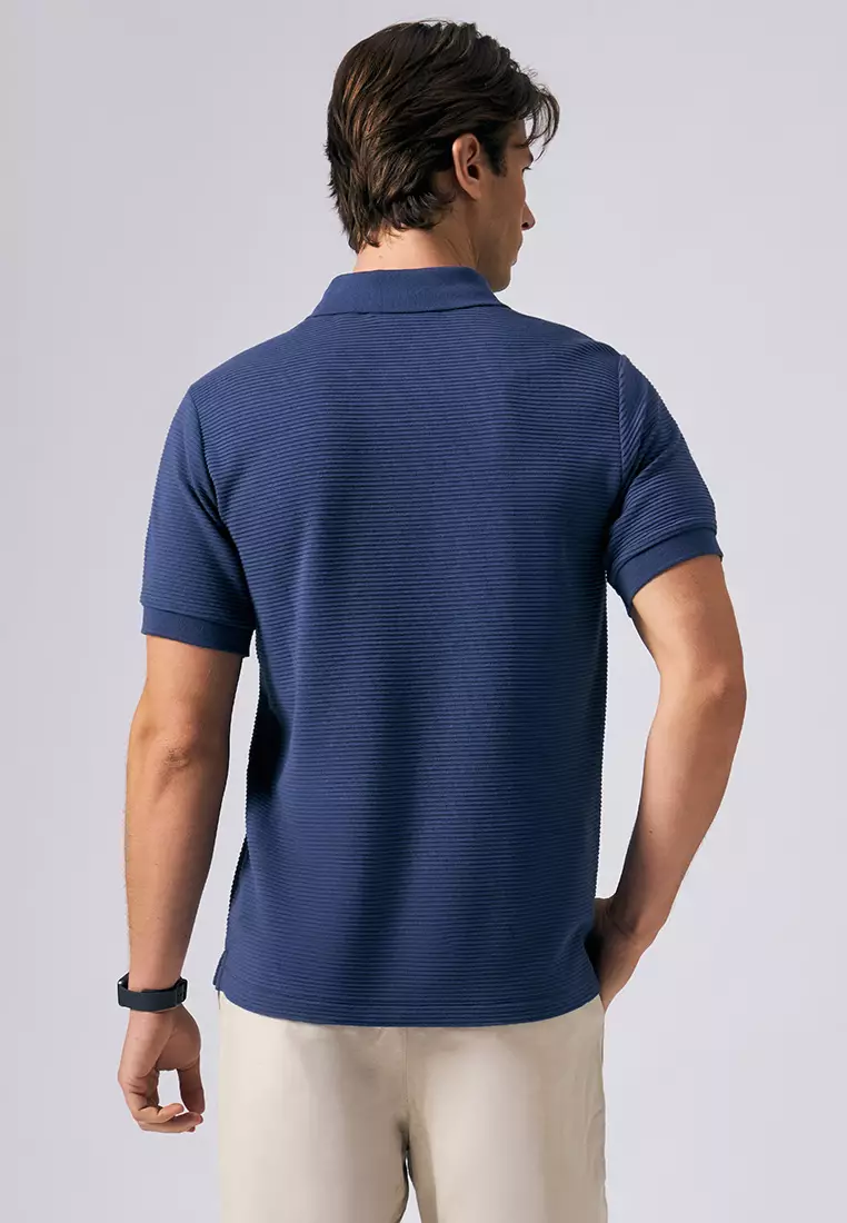 O.O.O. Textured Polo Shirt