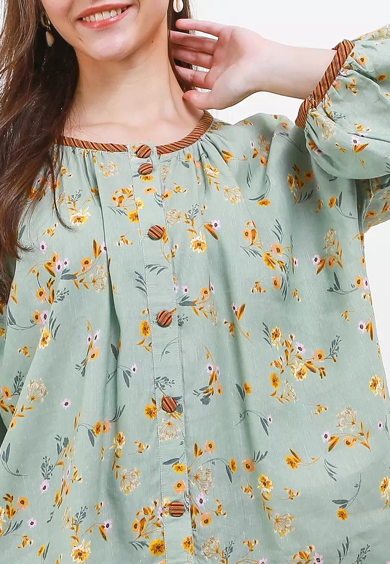 Sandra Blouse Top Lengan Panjang