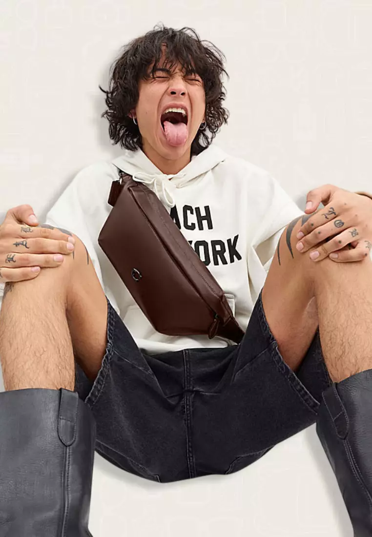 Coach Hall Belt Bag Maple