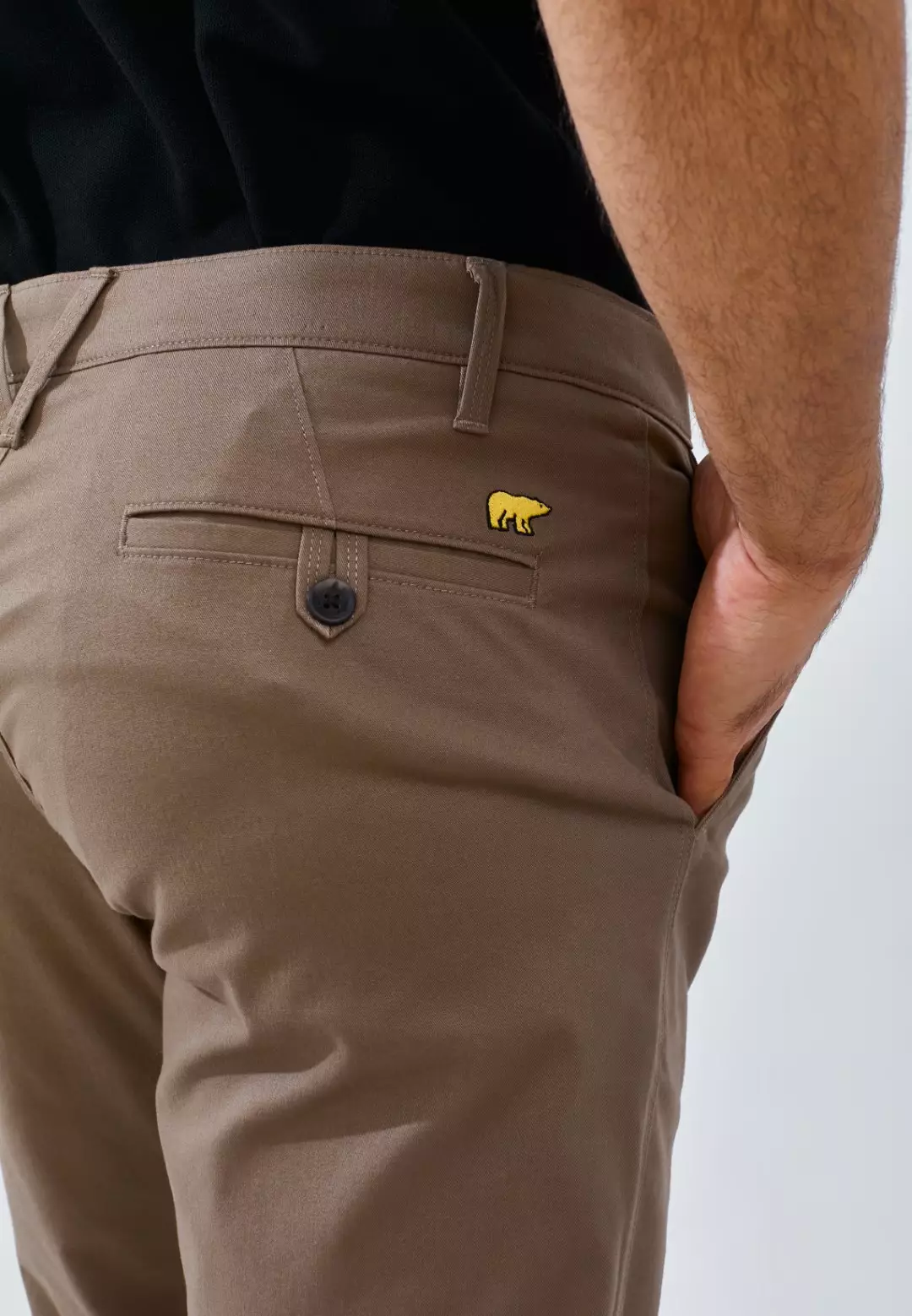 Jack Nicklaus Rodriguez Celana Panjang Pria Regular Fit Khaki