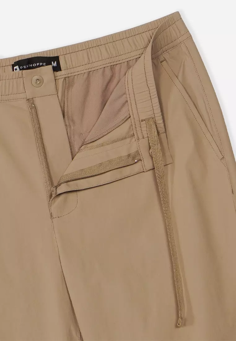 Slim Fit Staple Nylon Pants