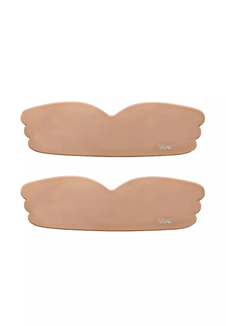 3 Packs Nipple Pads Flower in Nude Nubra Invisible Reusable Adhesive S –  Kiss & Tell Malaysia