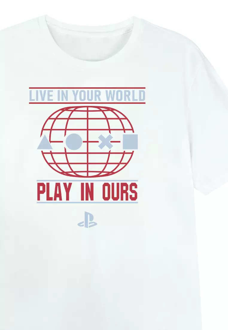 Buy POP Shop Men s PlayStation Graphic T shirt 2024 Online