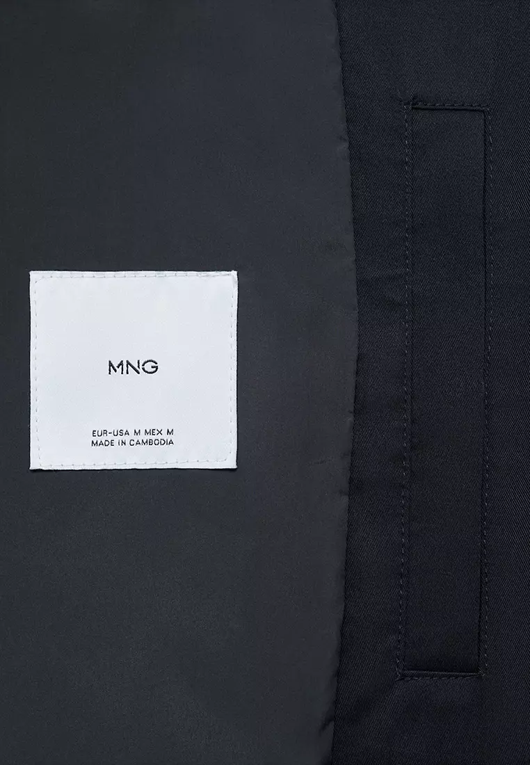 Classic Water-Repellent Trench Coat