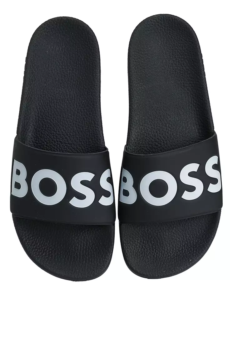Logo Slide Sandals - BOSS Business