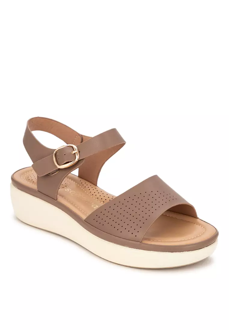 Discount on Unlisted  shoes - SKU: Anna Marie 3 Wedge Sandals
