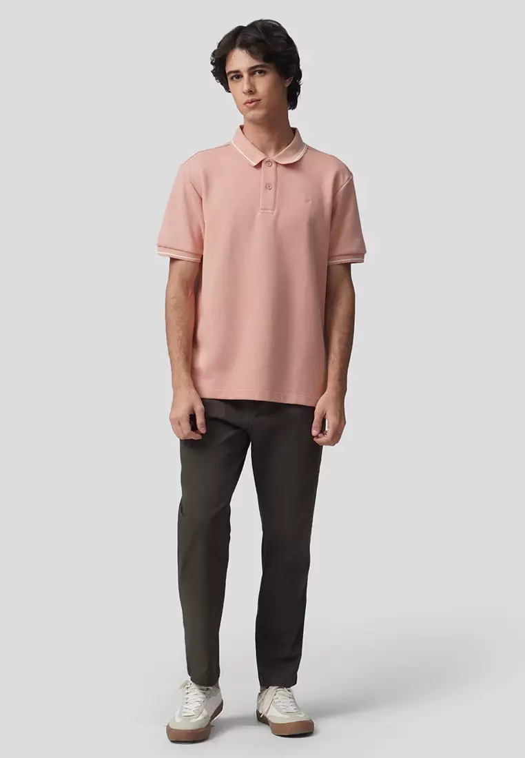 Premium Regular Fit Polo Shirt With Contrast Tipping