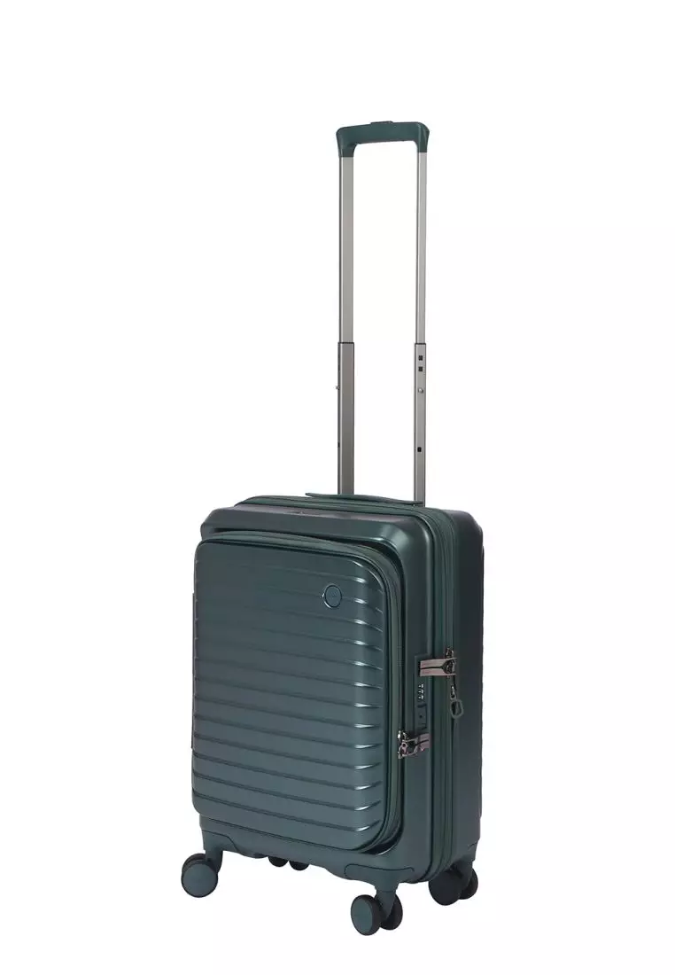 CROSSING INVI 20" Carry On Expandable Luggage With Front & Middle Access V3 - Squash