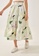 Love, Bonito green Darline Tiered Midi Skirt in Willowy Florals F6203AA3ADA953GS_2