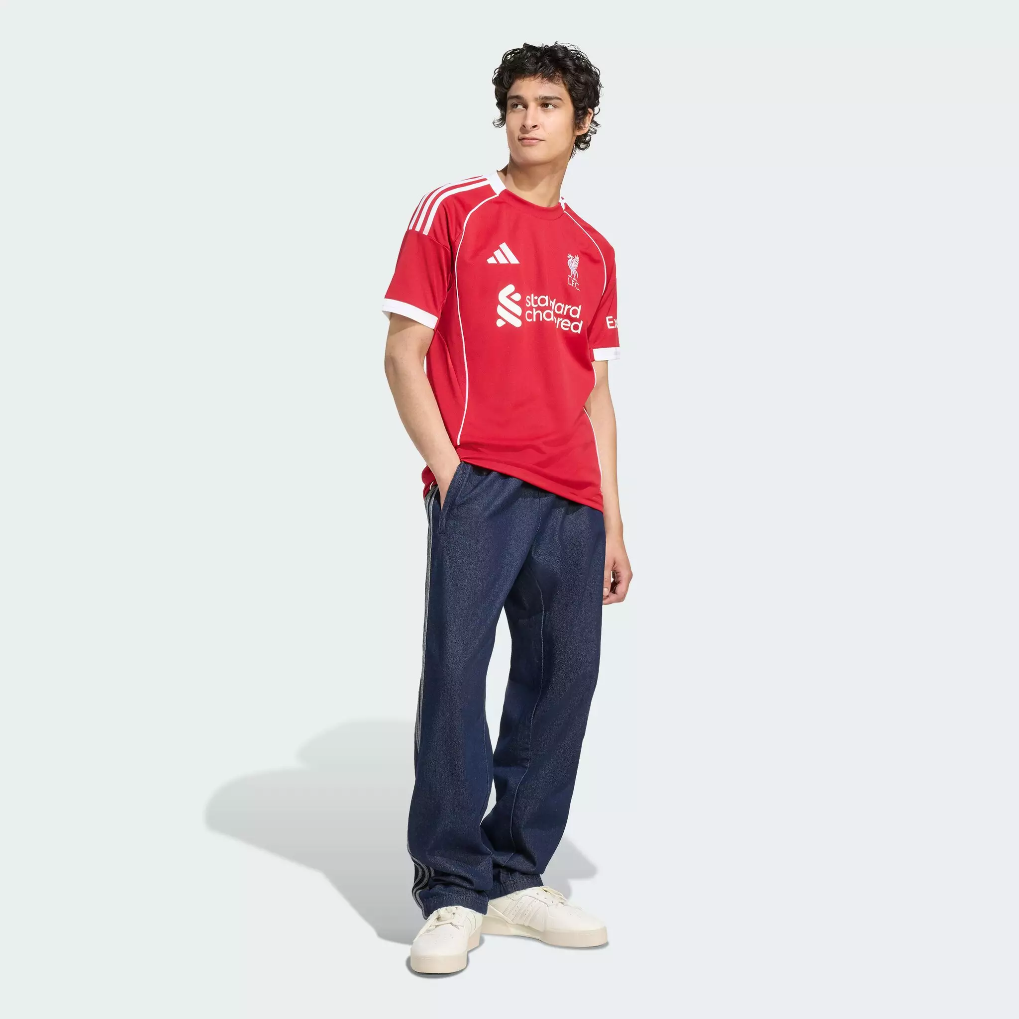 [Home] Liverpool FC adidas 25/26 Jersey  - Official LFC Jersey Original Pria 