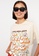 LC WAIKIKI beige Crew Neck Printed Short Sleeve Cotton Women's T-Shirt C7B27AACE02C27GS_2