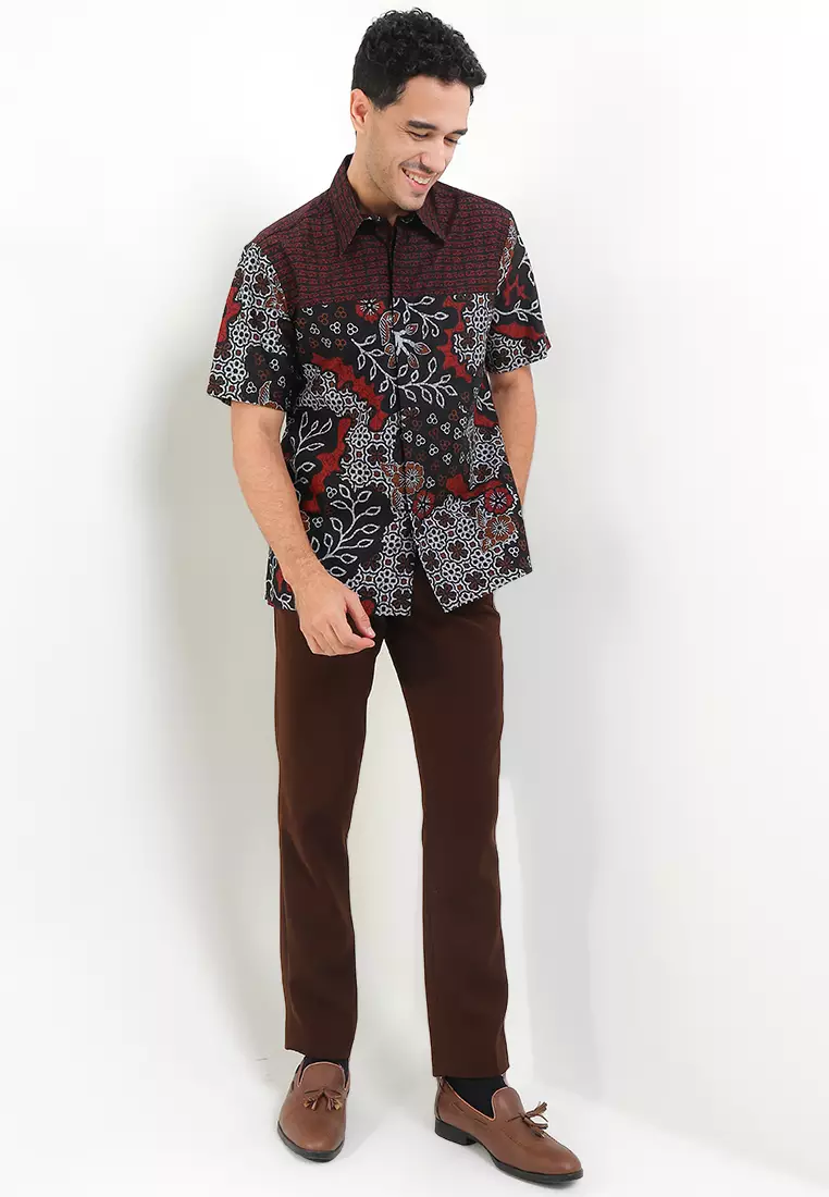 Hem Body Fit Batik Semanggi Sekar Jagad