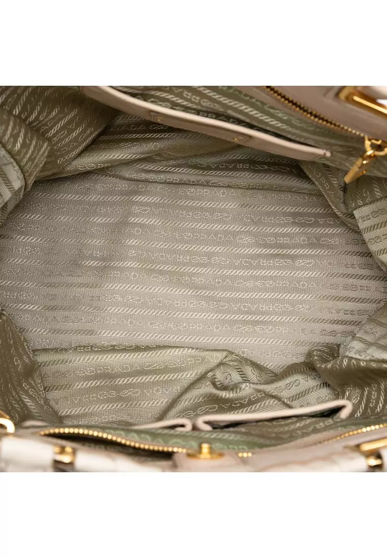 Pre-Loved Prada Nappa Gaufre Satchel