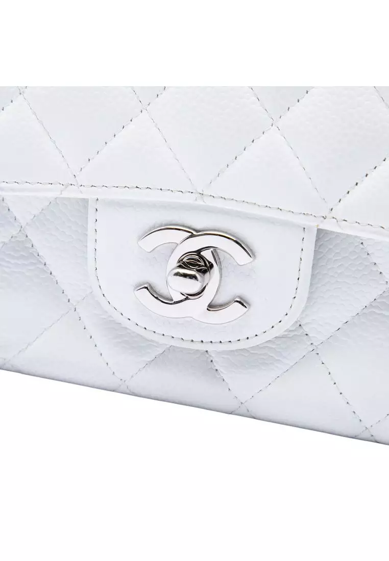 Pre-Loved Chanel Medium Classic Caviar Double Flap