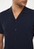 LC WAIKIKI blue Regular Fit Short Sleeve Men's Shirt FFC4BAA5476611GS_3