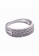 SHANTAL JEWELRY grey and white and silver Cubic Zirconia Silver Tri-Band Ring SH814AC94ETDSG_1