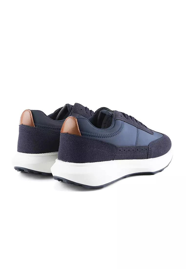 Jackson Fawn 1CA Navy - Sepatu Sneakers