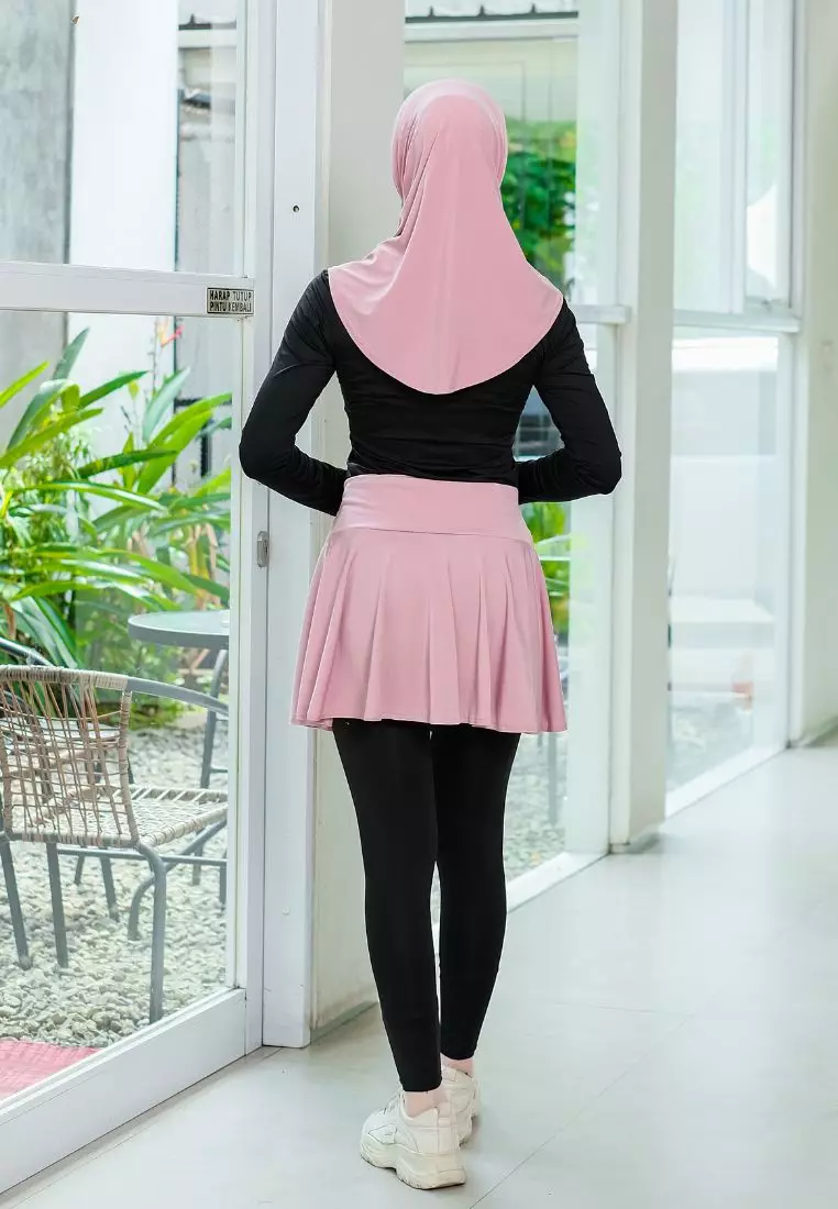 Serina Rok Olahraga Short Dusty Pink