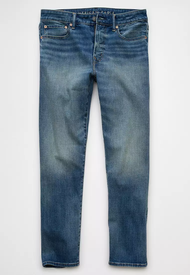 Medium Clean Original Straight Jeans