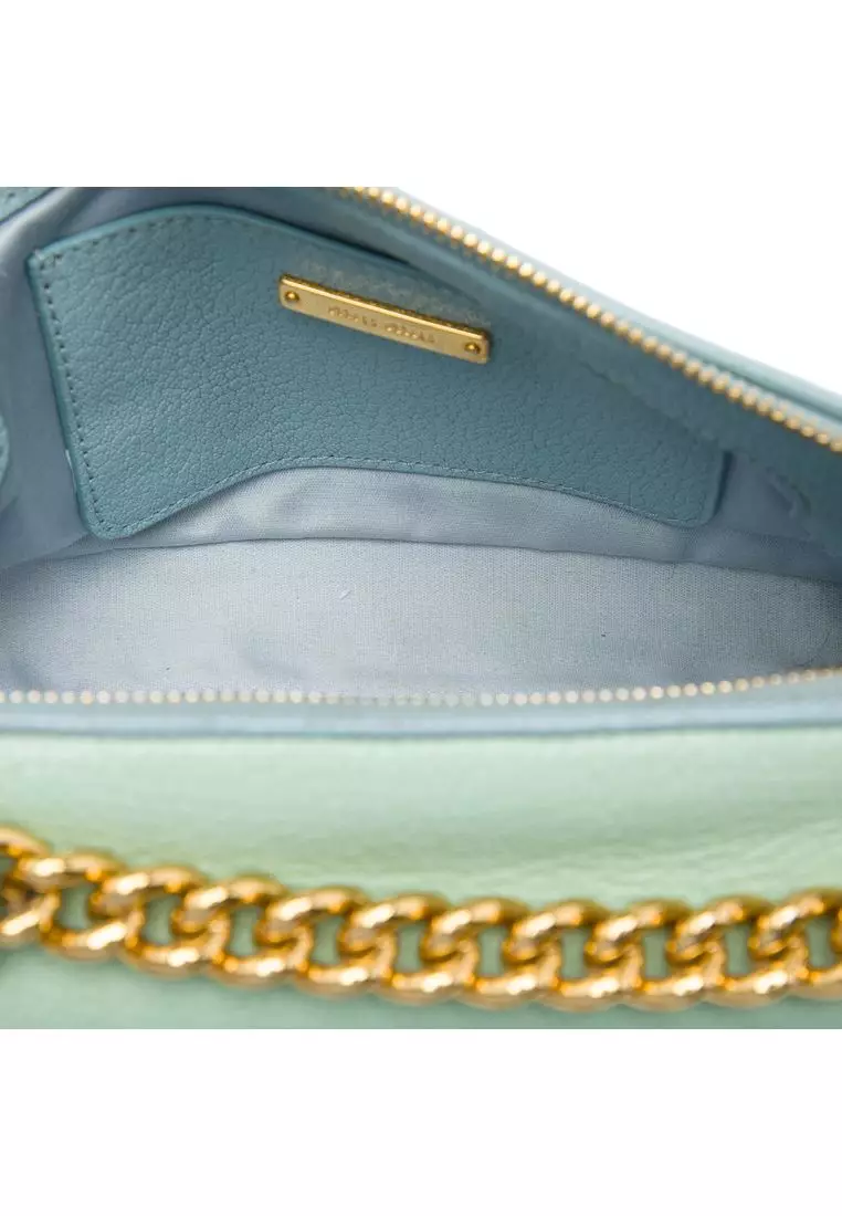 Buy MIU MIU Pre-Loved Miu Miu Tricolor Goatskin Madras Double Zip