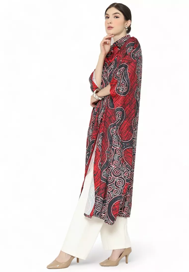 Kanzi Collared Kaftan