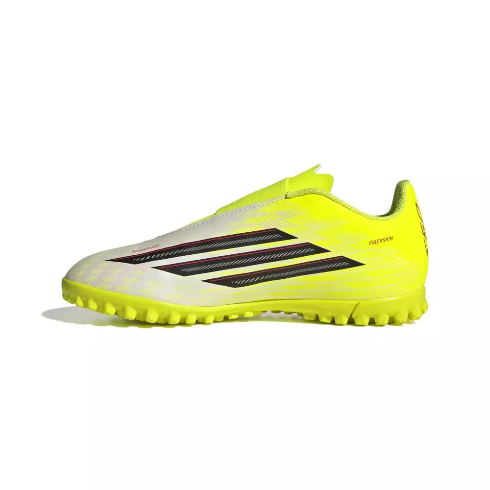 ADIDAS F50 CLUB Velcro Tf J JS1487 - Sepatu Bola Anak (Kuning)