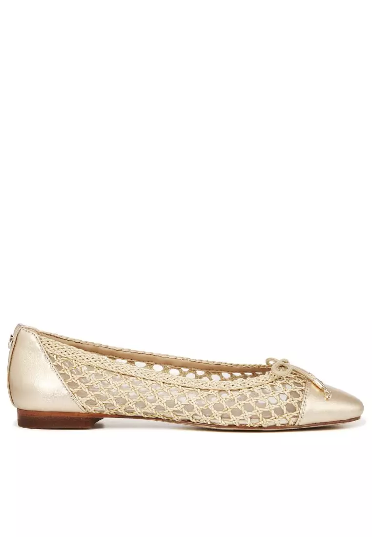 Sam edelman shop flats gold