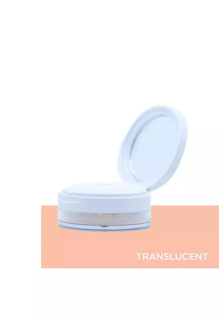 ERHA Esme True Matte All Skin Types Translucent 15G - Bedak Wajah