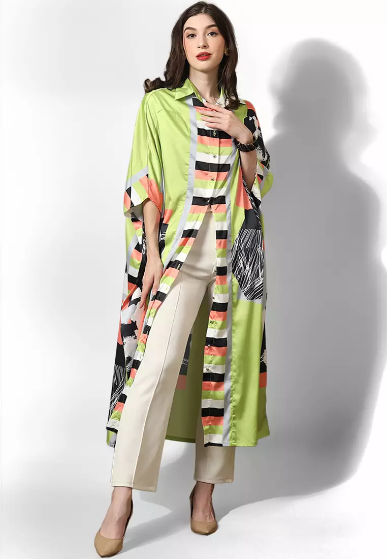 Kanzi Collared Kaftan