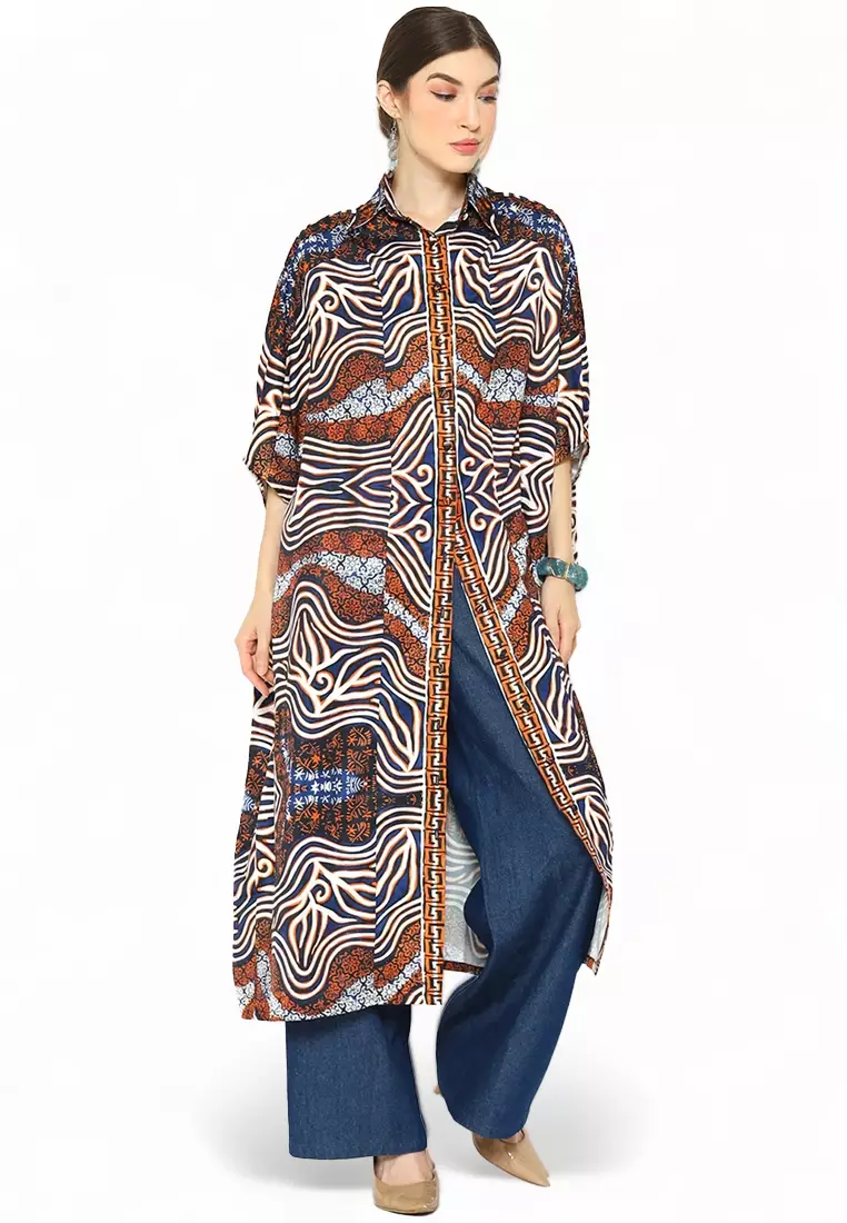 Kanzi Collared Kaftan