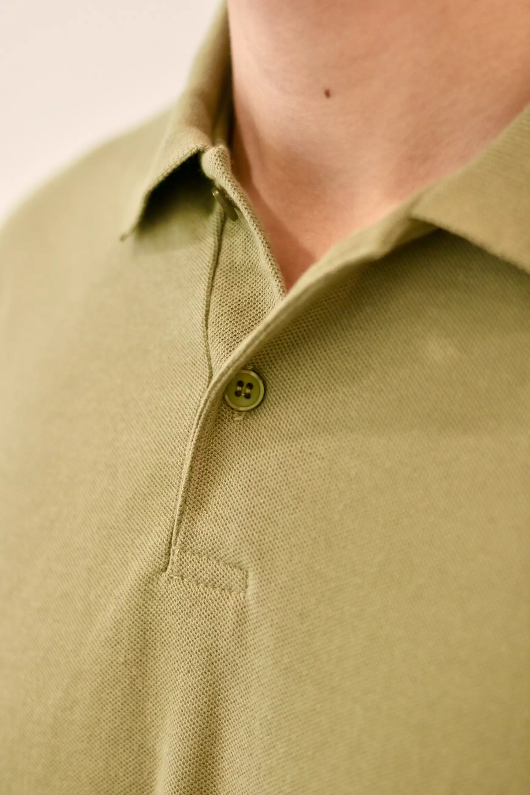 Kale Park Olive Green / Kaos Polo Pria Lengan Pendek Kerah / Polo Shirt Slim Fit