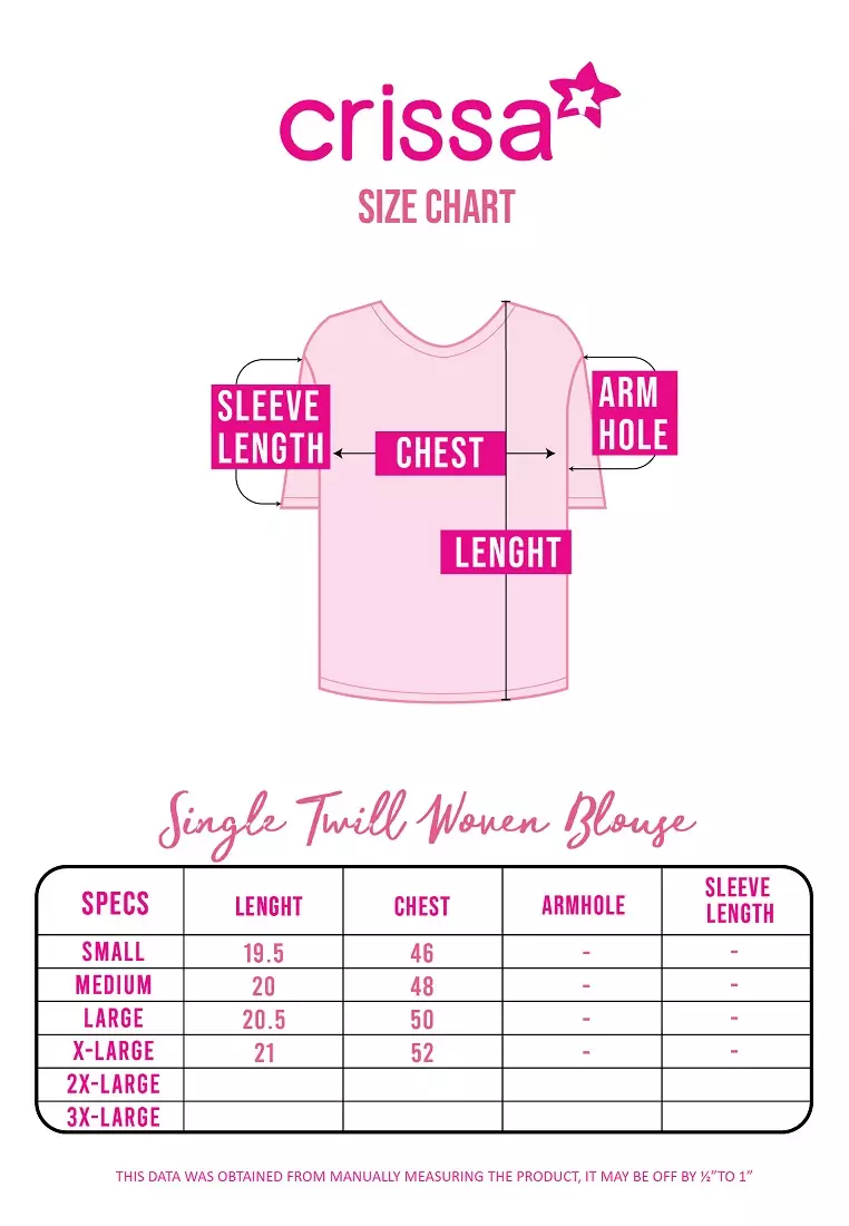 Single Twill Woven Short Sleeves Blouse