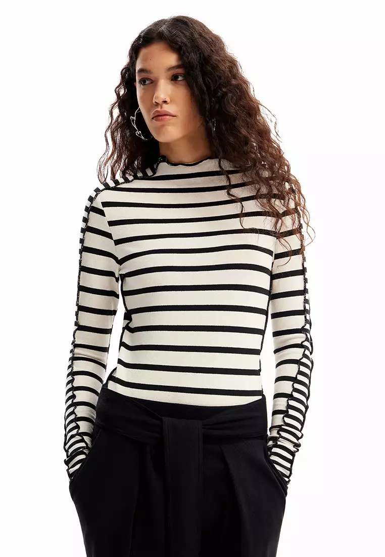 Desigual T-Shirt Donna Maniche Corte: Stampa Tropicale E Vestibilità Oversize Per Il Tuo Relax!